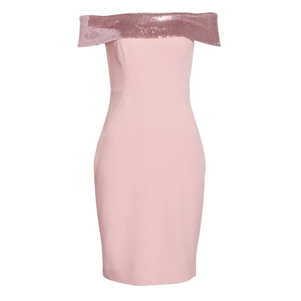 ELIZA J ✨ NWT Off-the-Shoulder Foldover Dress